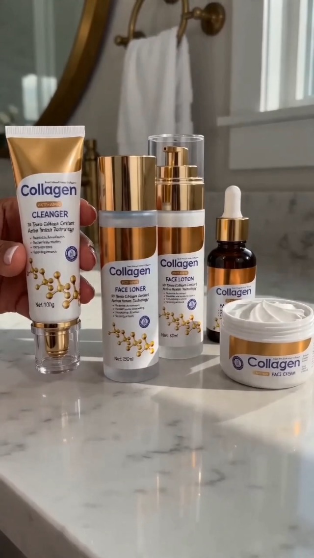 Amazon.com: Collagen Skin Care Set,13-In-1 Travel Skincare Kits