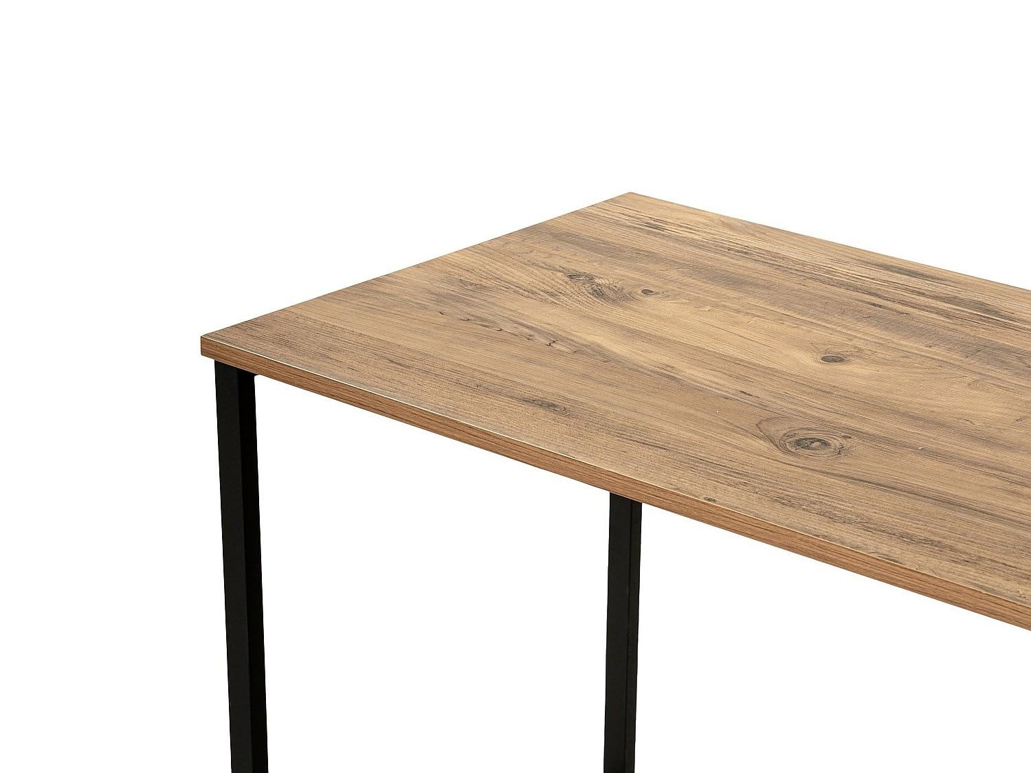 Hedendaags en praktisch studiebureau, wit, goud, 240 x 74 x 60 cm, 100