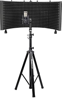 AKG P420 Studio Condenser Recording Podcasting Microphone+Foam Shield+Tripod - coolthings.us