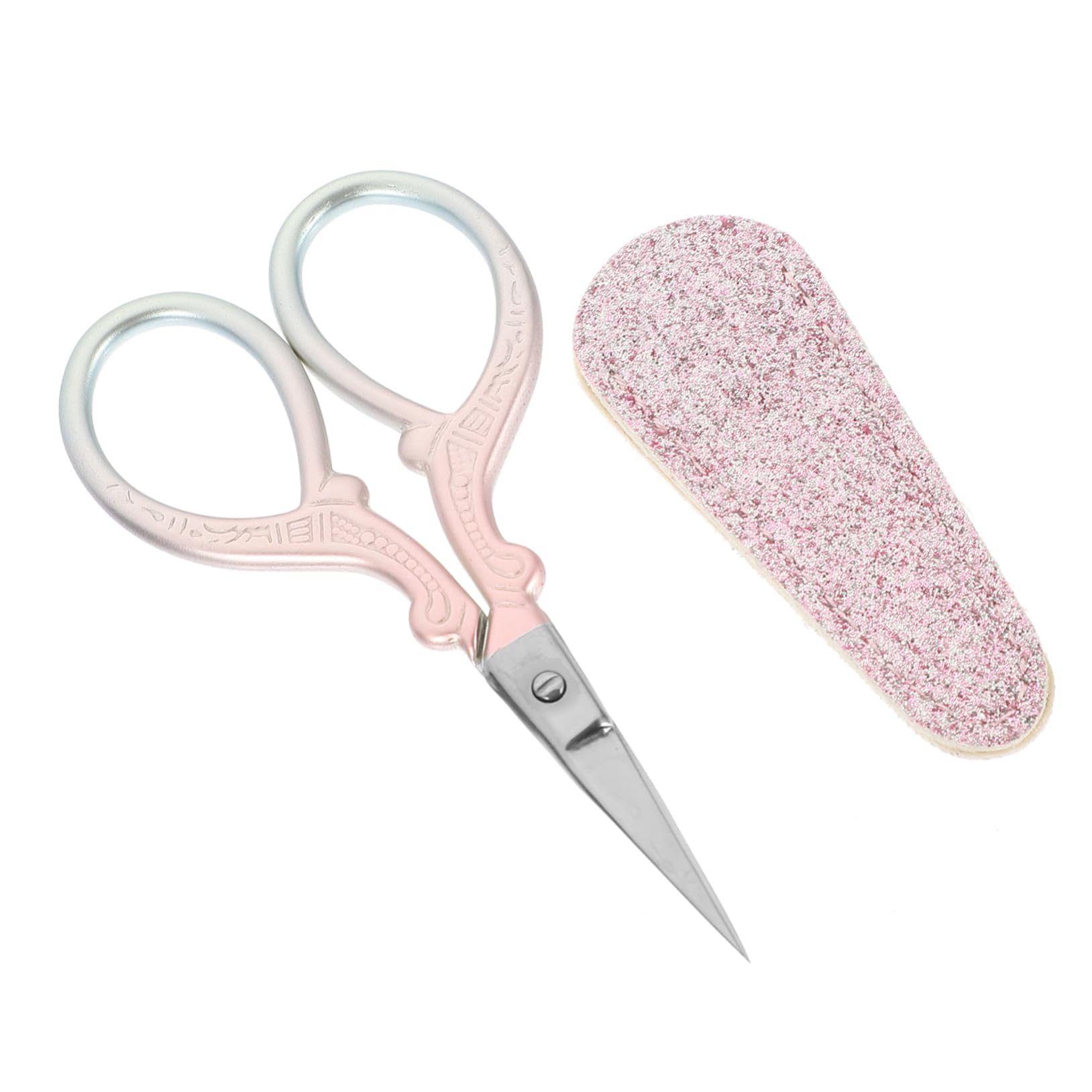 Lurrose 4pièces Ciseaux à Broderie Portables Dégradé De Couleur Petits Outils De Couture Pour Étudiants Avec Et Confort Ergonomique