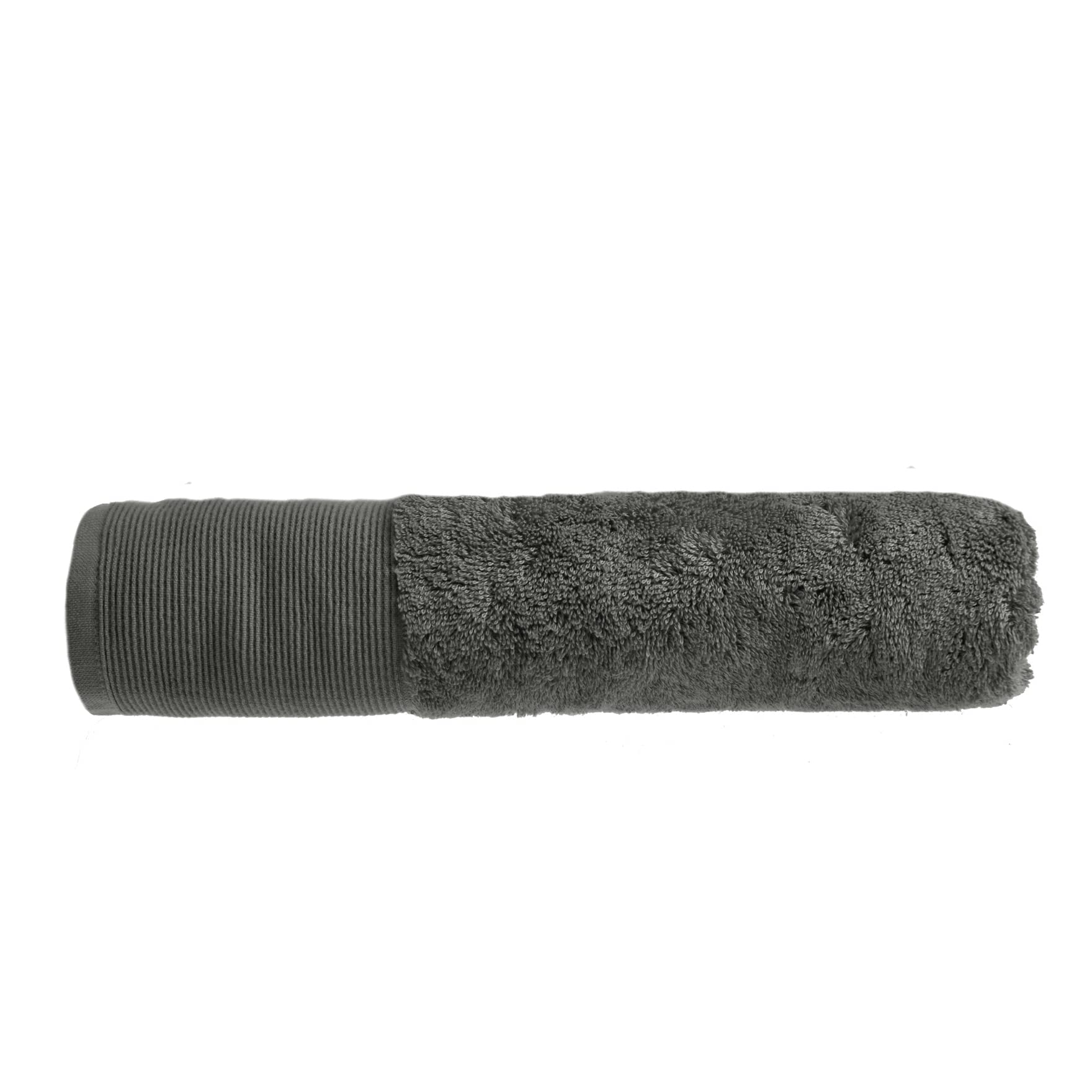 Allure Marlborough Bath Sheet - Graphite, Black - Bamboo Cotton Blend - 40" Size