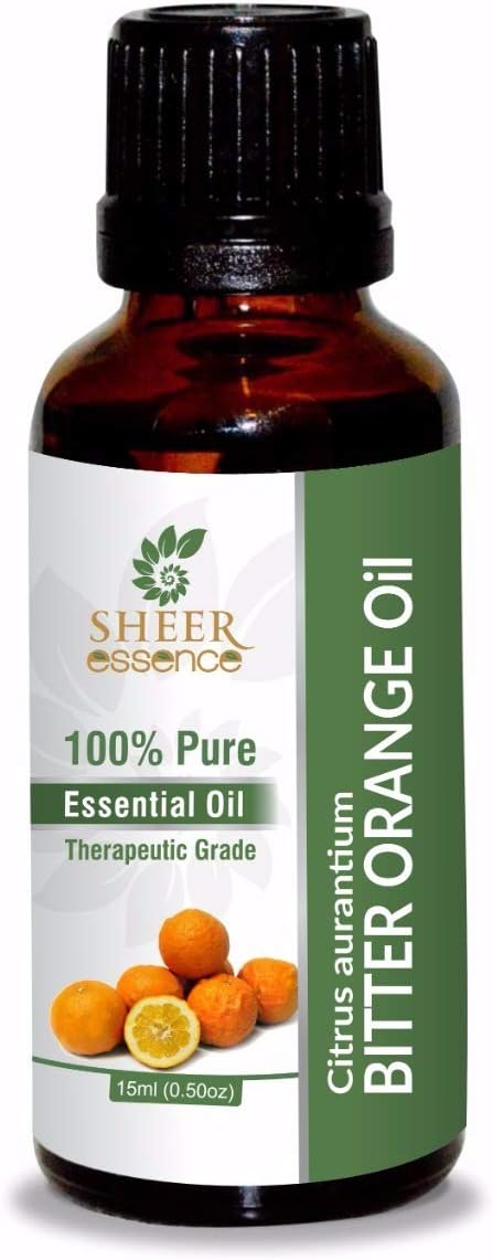 Bitter Orange Oil (Citrus Aurantium) Essential Oil 100% Pure Natural Undiluted Uncut Therapeutic Grade Oil 1.69 Fl.OZ