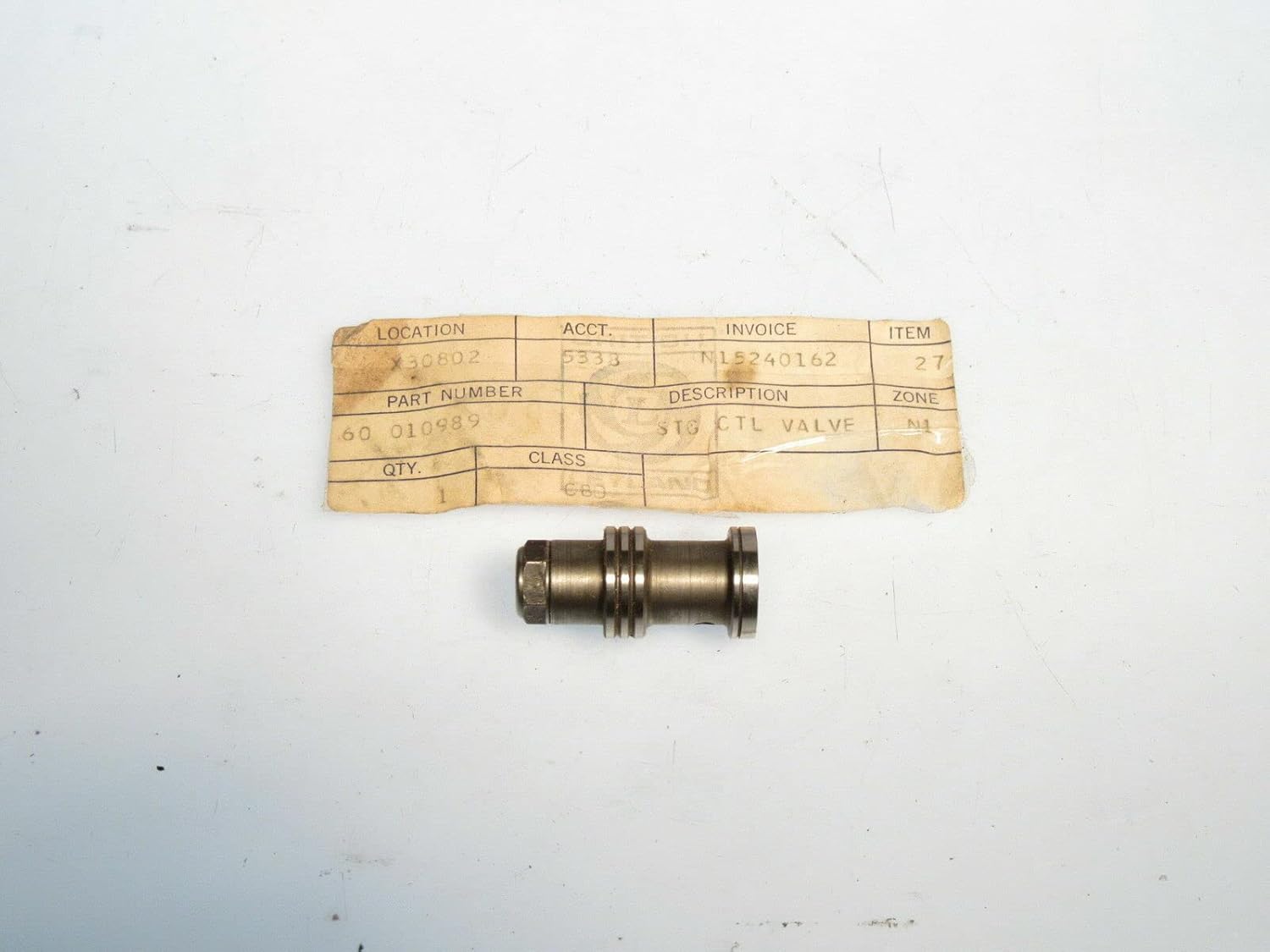 Power Steering Pump Control Valve Compatible with Jaguar XKE MKX 420 & XJ6 Factory