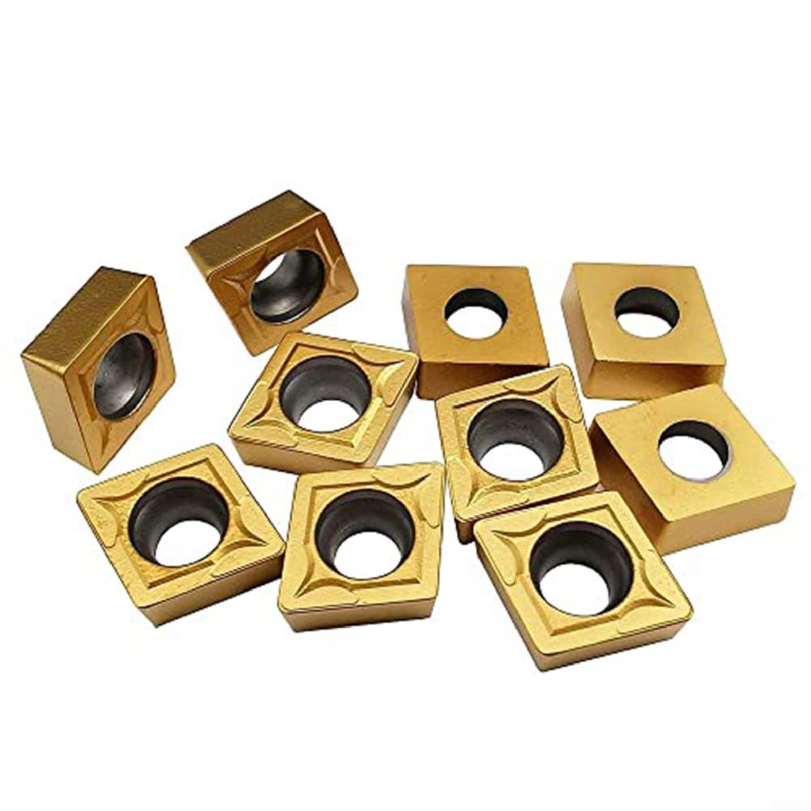 CCMT09T308 Inserto in carburo per tornitura CNC, punte triangolari indicizzabili per taglio metalli