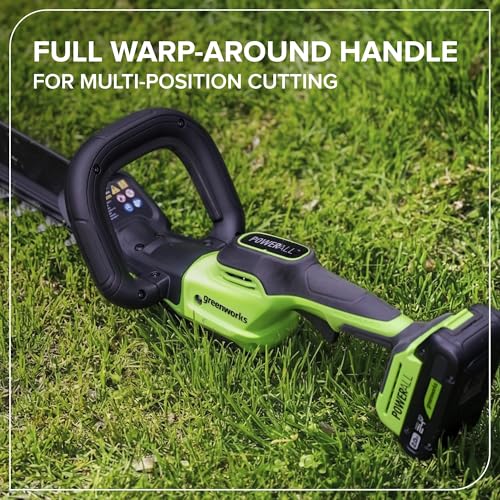 Image of Greenworks 24V 20 in Cordless Hedge Trimmer, Tool Only