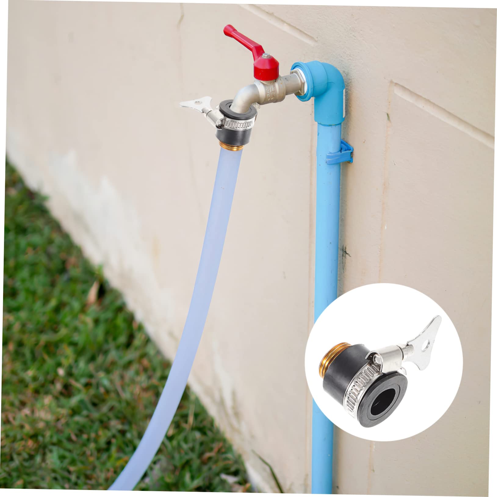 10piezas Conectores Rápidos De Agua para Grifo Unidades Adaptador De Manguera para Jardin Conector De Manguera De Conexión Rápida