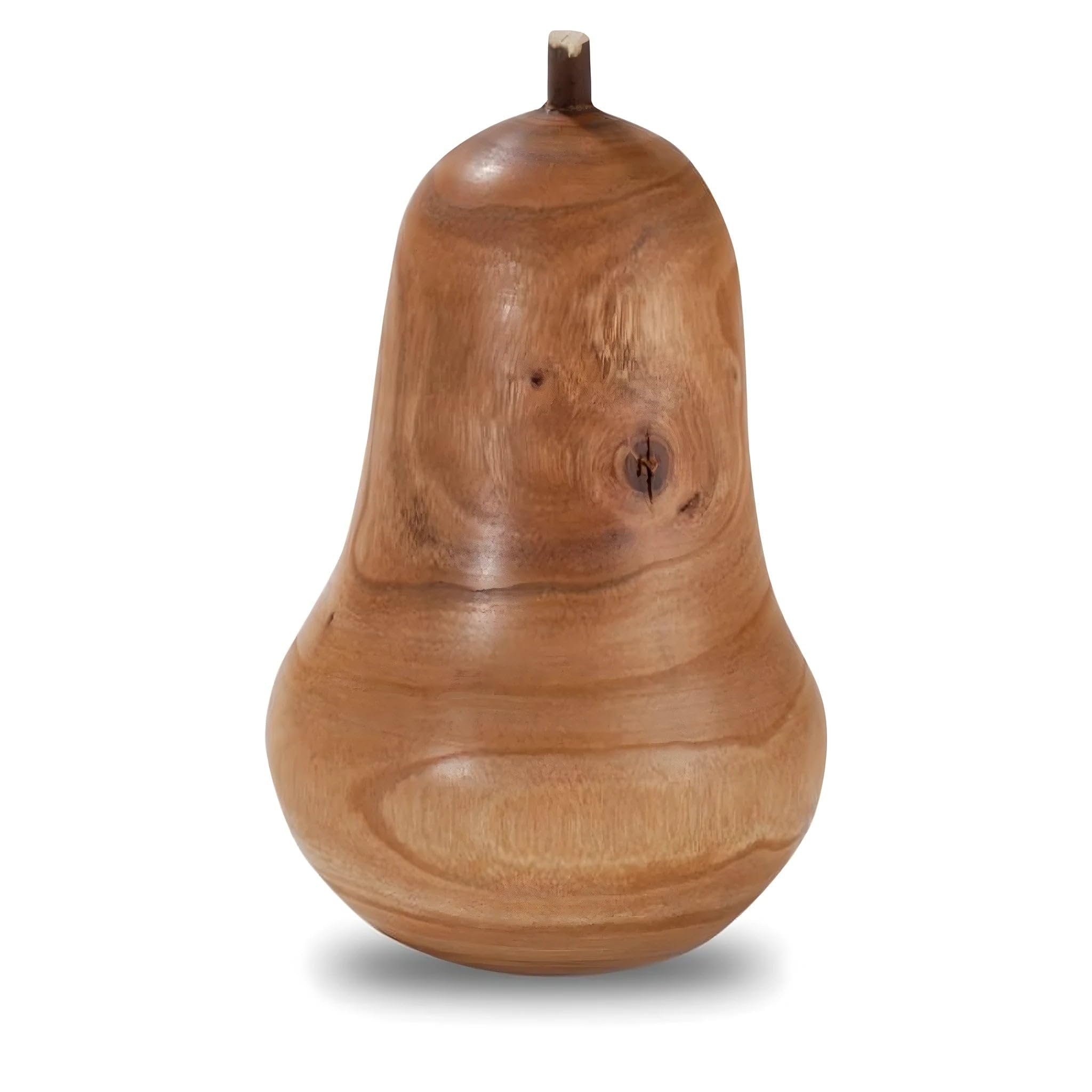 Dolfi Wooden Pear 5.5 cm 5.5 cm | Natural Wood in Val Gardena | Nativity Figure