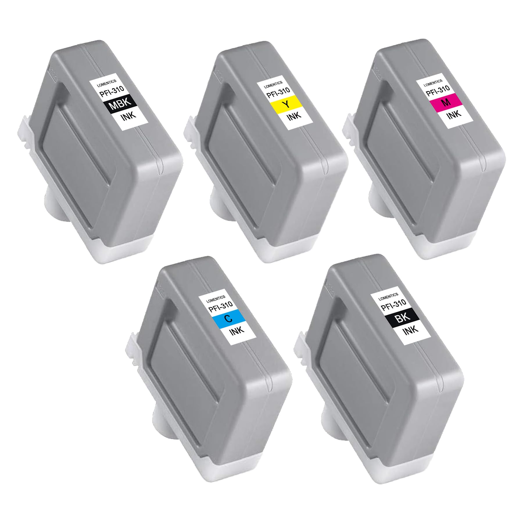 PFI-310 Ink Tank 330ml (5-Pack, Matte Black, Cyan, Magenta, Yellow