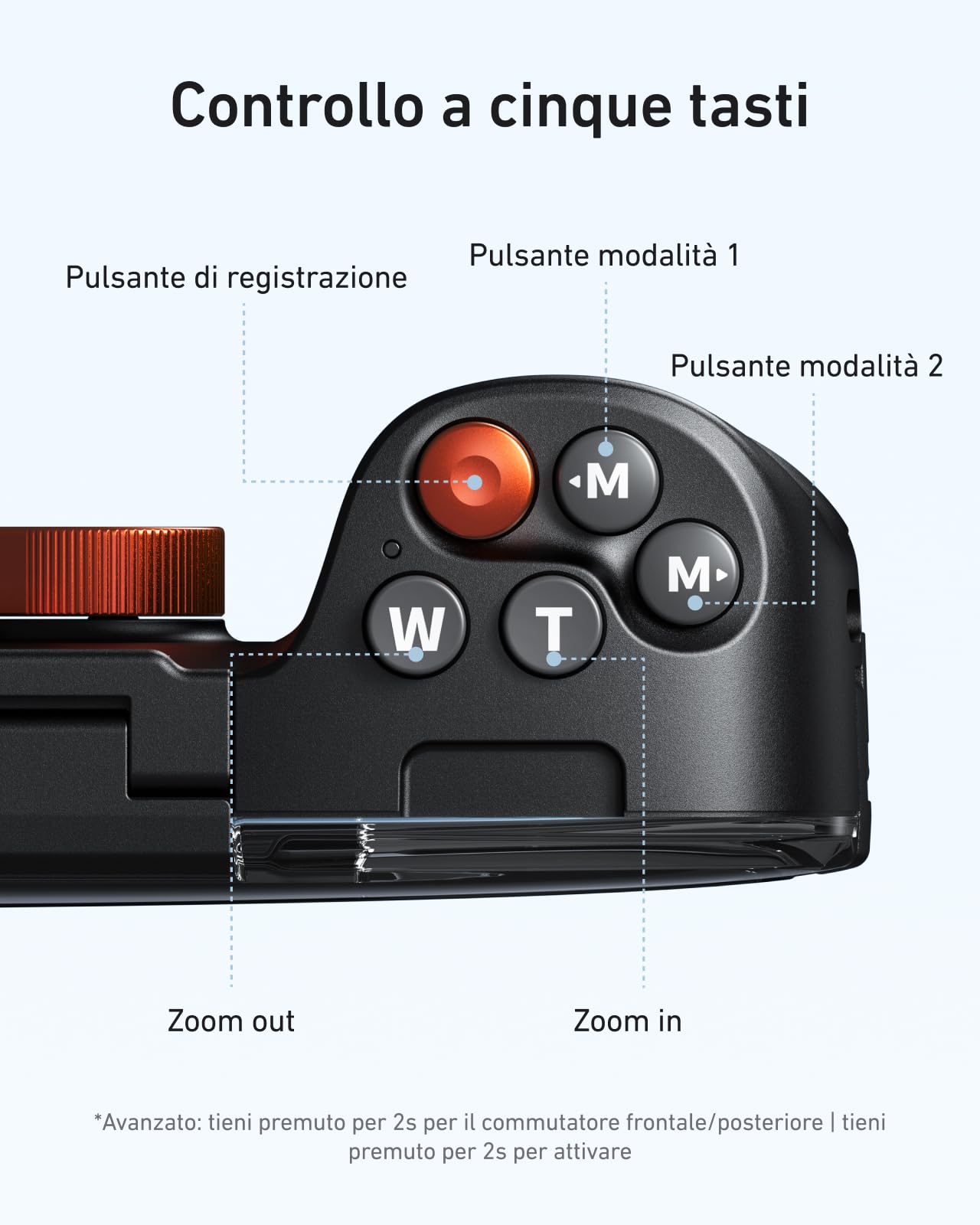 TELESIN Immersione Custodia Impermeabile Subacquea per Telefoni | Fotografia Subacquea Universale Custodia Impermeabile & Impugnatura, per iPhone/Android/Samsung Galaxy Telefoni Cellulari