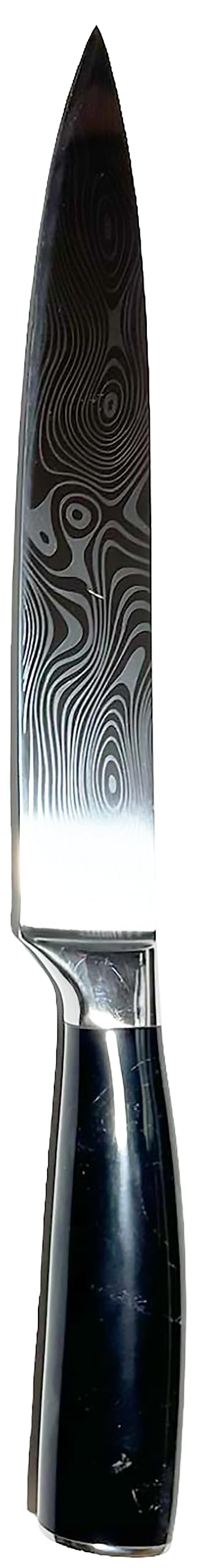 Chandler Carving and Slicing Knife 8 inch Stainless Steel, Ultra Sharp, Tremendous Sharp, Laser Surface, Anti Rust and Corrosion, Modern Grip Design, Gift Box from