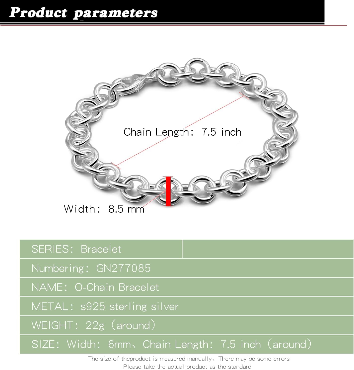 Dankadi 925 Sterling Silver Classic Round Cable Wire Link Bracelet Women Cuban Curb Oval Belcher Link Chain 5.9 to 9 in For Men 24k Gold Plated Cuff Jewelry Gift