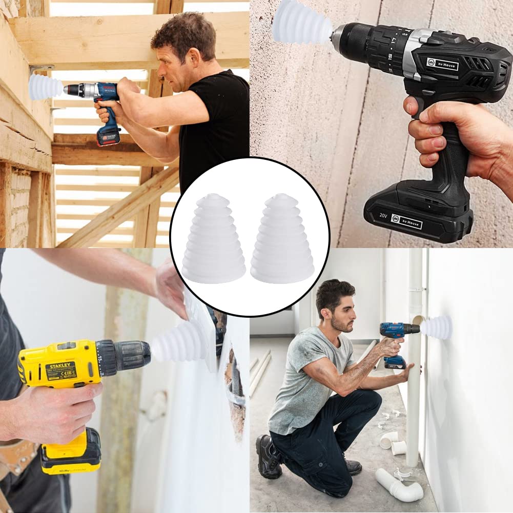 Copertura Antipolvere Per Utensili Elettrici 2 Pezzi Copertura Antipolvere In Gomma Per Raccoglitore Di Polvere Per Trapano Accessorio Per Raccoglitore Di Polvere Per Trapano Antipolvere Trapano Elett 82096318