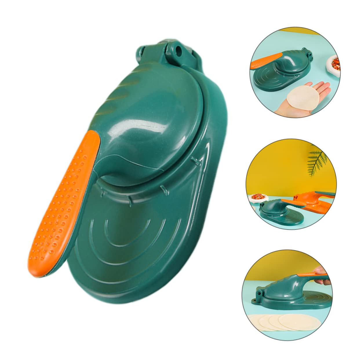 Garneck Skin Press Mold Dumpling Skin Maker Cake Skin Pressing Tool Versatile for Dumplings and