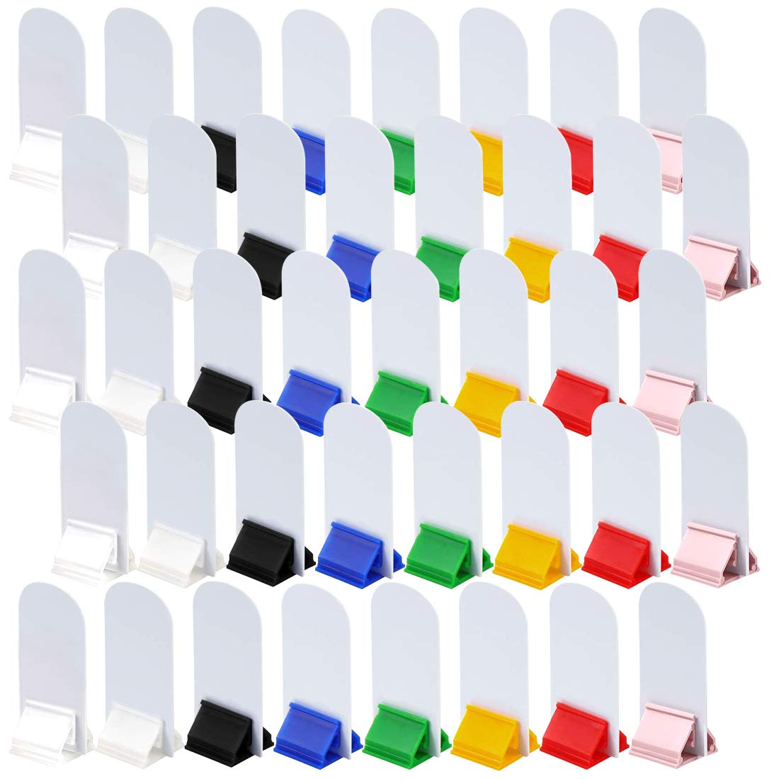 Buy 40 Pcs Game Card Stands, 8 Colors Board Game Pieces Holder Bulk