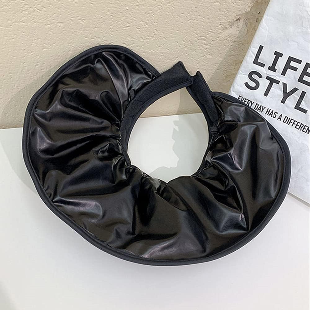 Women's Sun Visor Foldable Sun Hat Wide Brim Summer UV Protection Beach Hat - Image 5