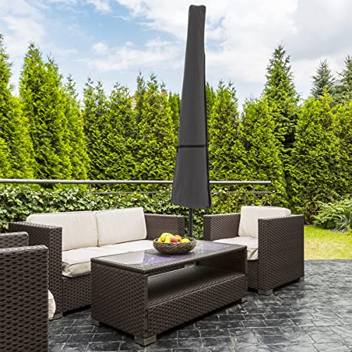 Capa para guarda-sol de pátio – Proteção resistente à prova d'água para guarda-chuvas de mercado co