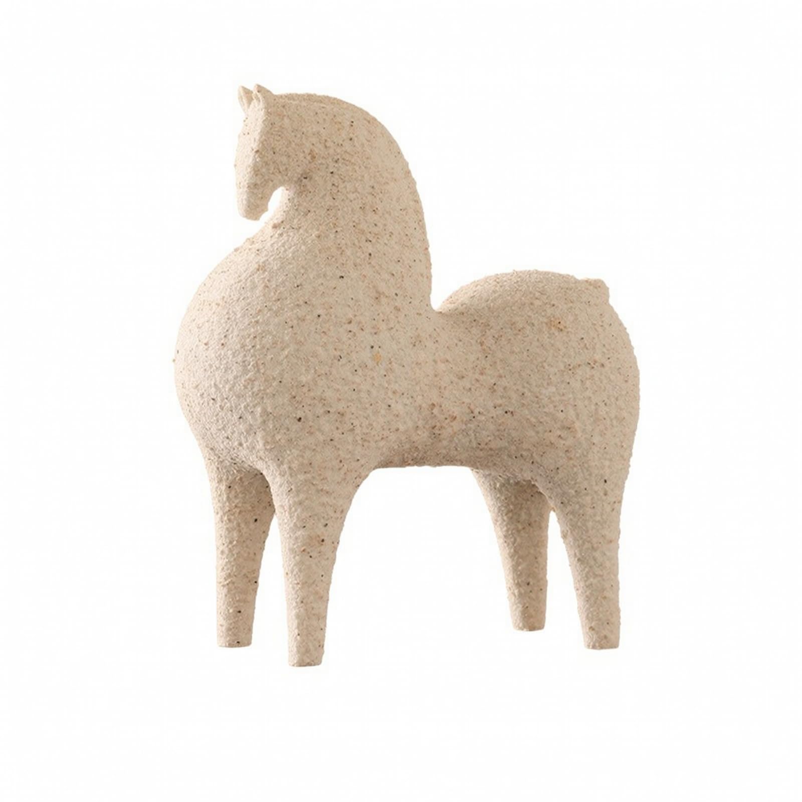 Statuetta di Cavallo Elegante Figura, M, Cavallo Astratto