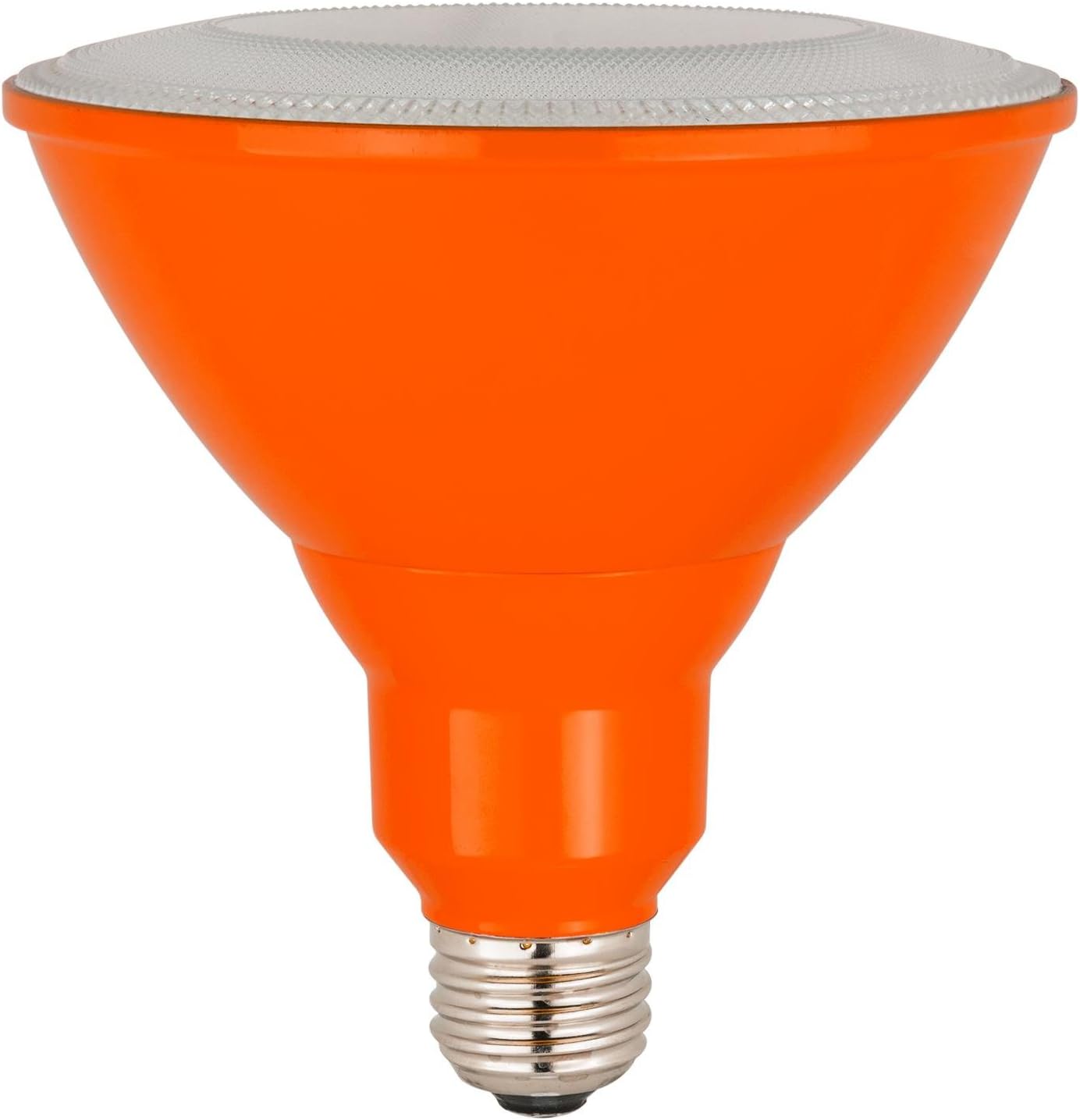 Sunlite 6-Pack LED PAR38 Orange Floodlight Bulb, 8W (25W Equivalent), Medium (E26) Base, Indoor, Outdoor, Wet Location, Turtle Safe and Wildlife Friendly, 25,000 Hour Lifespan, UL Listed