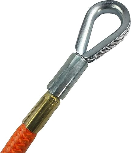 Miniatura 3 de Cordón de escalada con núcleo de acero de alambre - 12 pulgada x 8 pies  Cordón de motosierra, equipo de arborista para escalada y uso con picos y