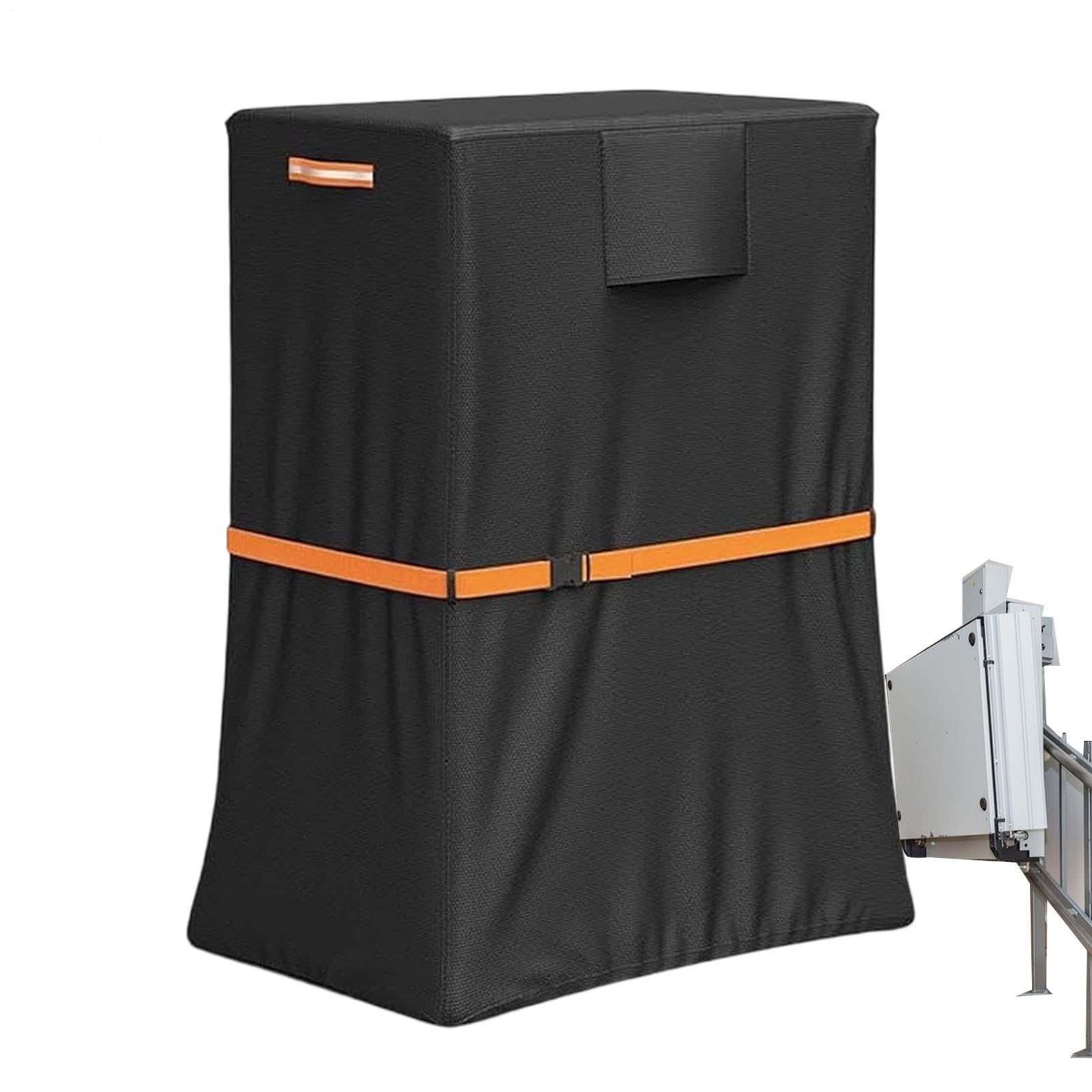 Copertura per montascale | Tessuto Oxford impermeabile – Copertura protettiva per ascensore elettrico mobile – per interni ed esterni, giardino, cortile, balcone, terrazza, cortile, portici