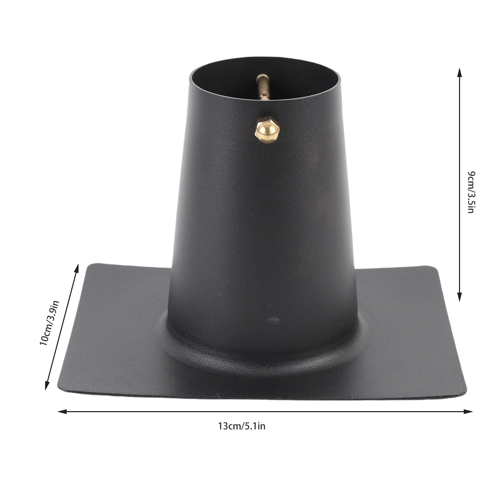 Generic Adapter Rynny w łańcuchu Deszczowym, łatwa Instalacja Adaptera Odpornego na Zewnątrz łańcucha Deszczowego (Stop aluminium)