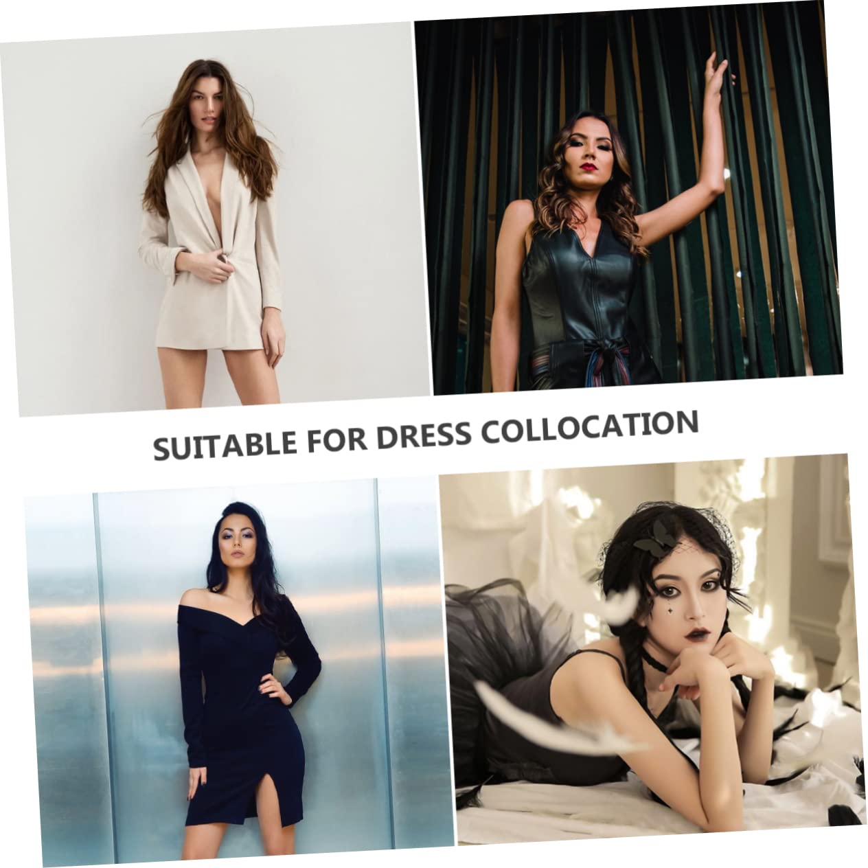minkissy 3piezas Tocado De Elegante Lentejuelas Para Mujeres Accesorio De Cabello Para Eventos y Fiestas Accesorio De Moda Para Niñas y Adultas