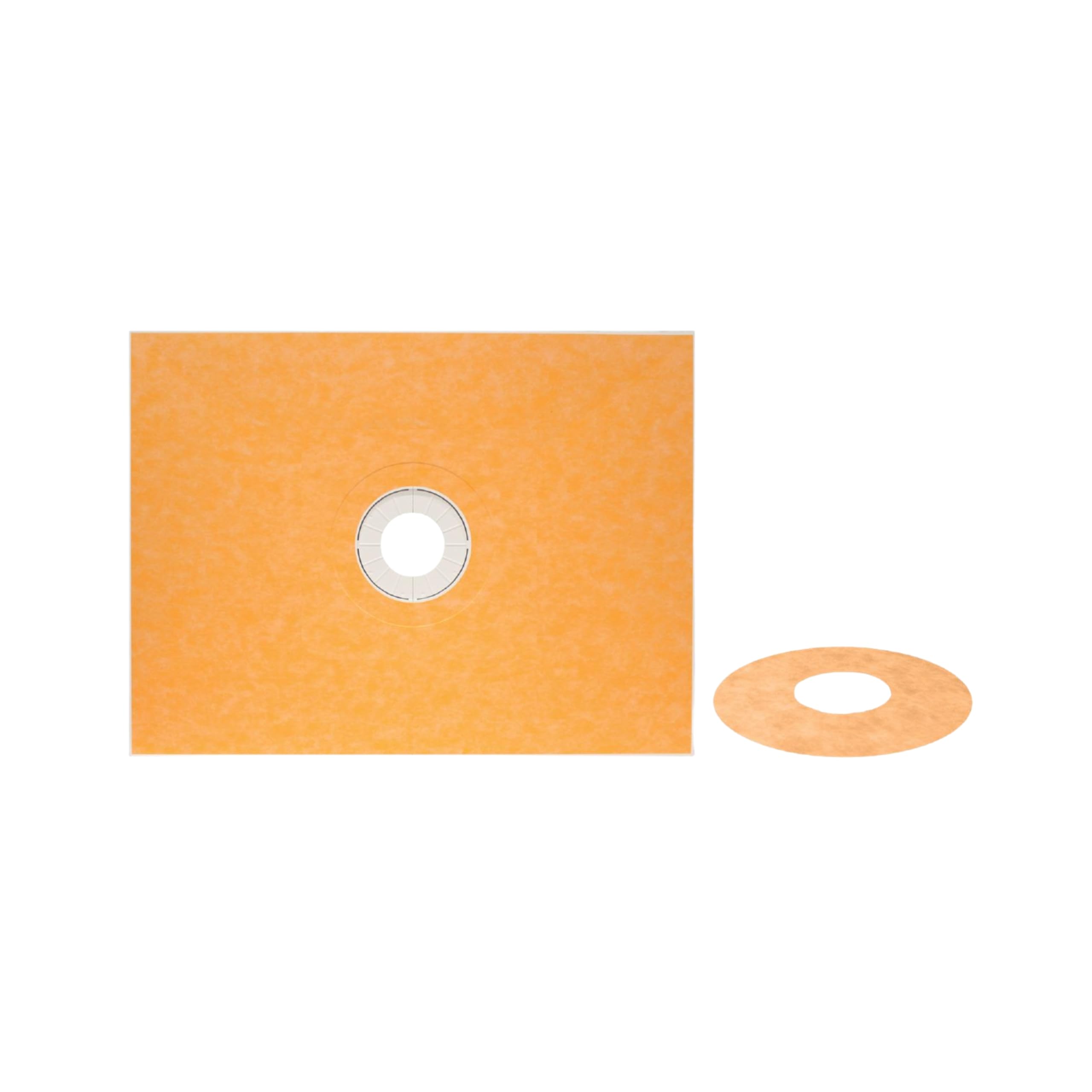 Schluter Kerdi Prefabricated Sloped Shower Tray - Waterproof, Ready to Tile - Lightweight Polystyrene, 36" Length, 48" Width, Center Outlet Position - KST915/1220BF