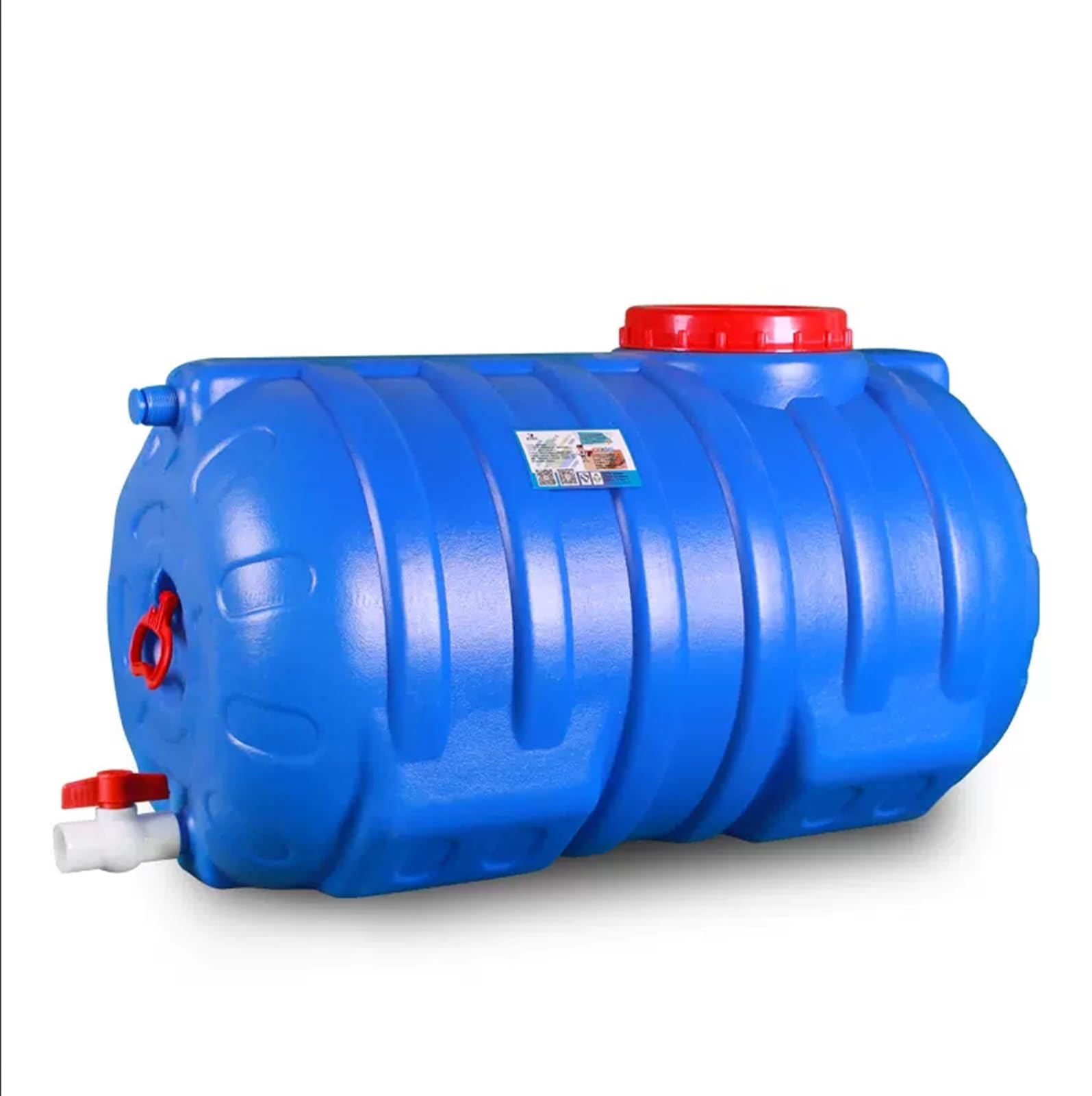 Zewnętrzny Zbiornik Wodę 130L/190L/250L/320L Pojemnik Wodę Kempingową Turystyczną, Wielofunkcyjny Zbiornik Wodę Zimna Woda Kempingowy Pojemnik Przechowywania Wody Dzbanek Beczka Wodę(190L)