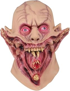 Blade Mask 2 Vampire Gerard Mask - Haunted House Atmosphere Costume Props - High Realism Full Head Latex Mask for Halloween
