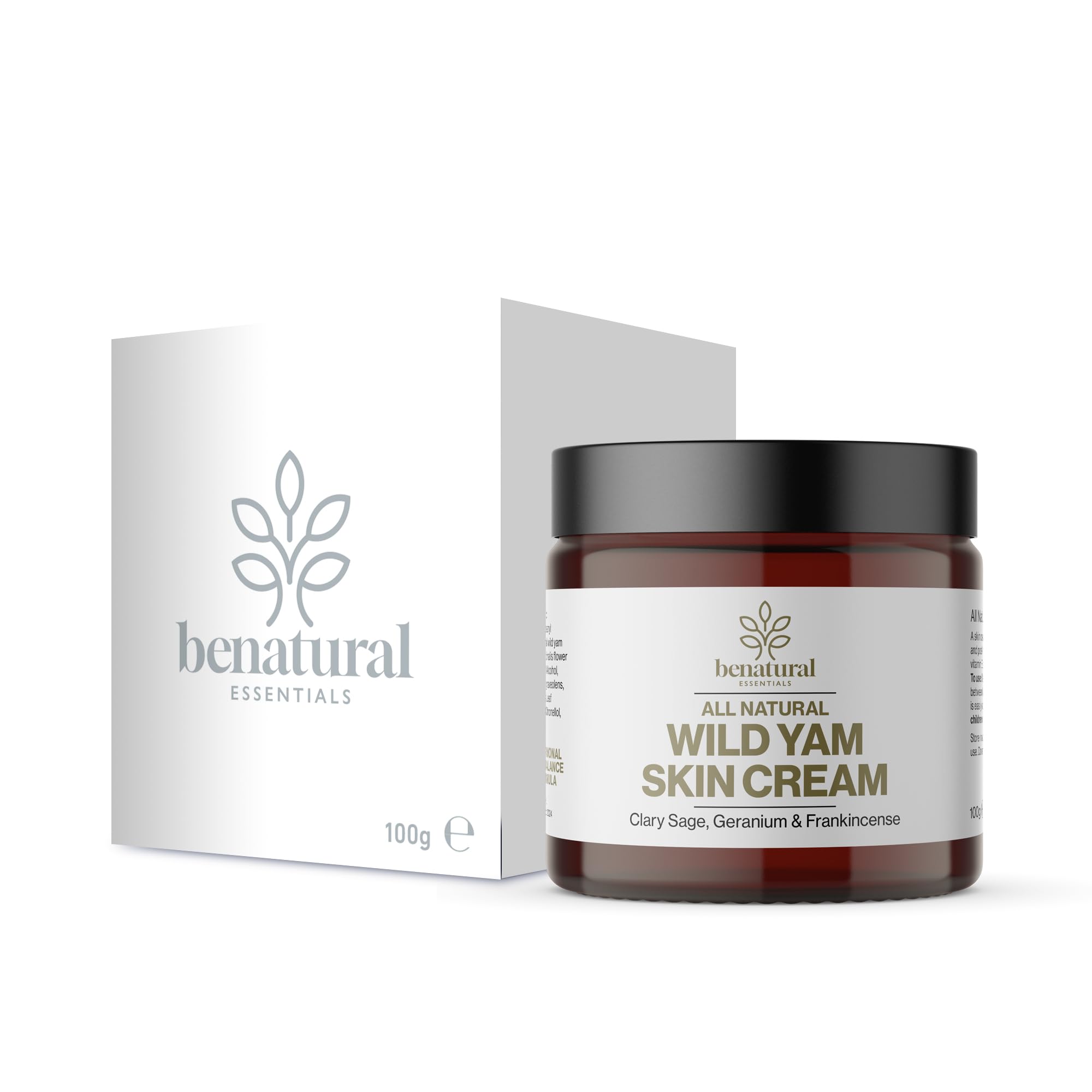 Benatural Essentials Wild Yam Skin Cream 100g, 100 g (Pack of 1)