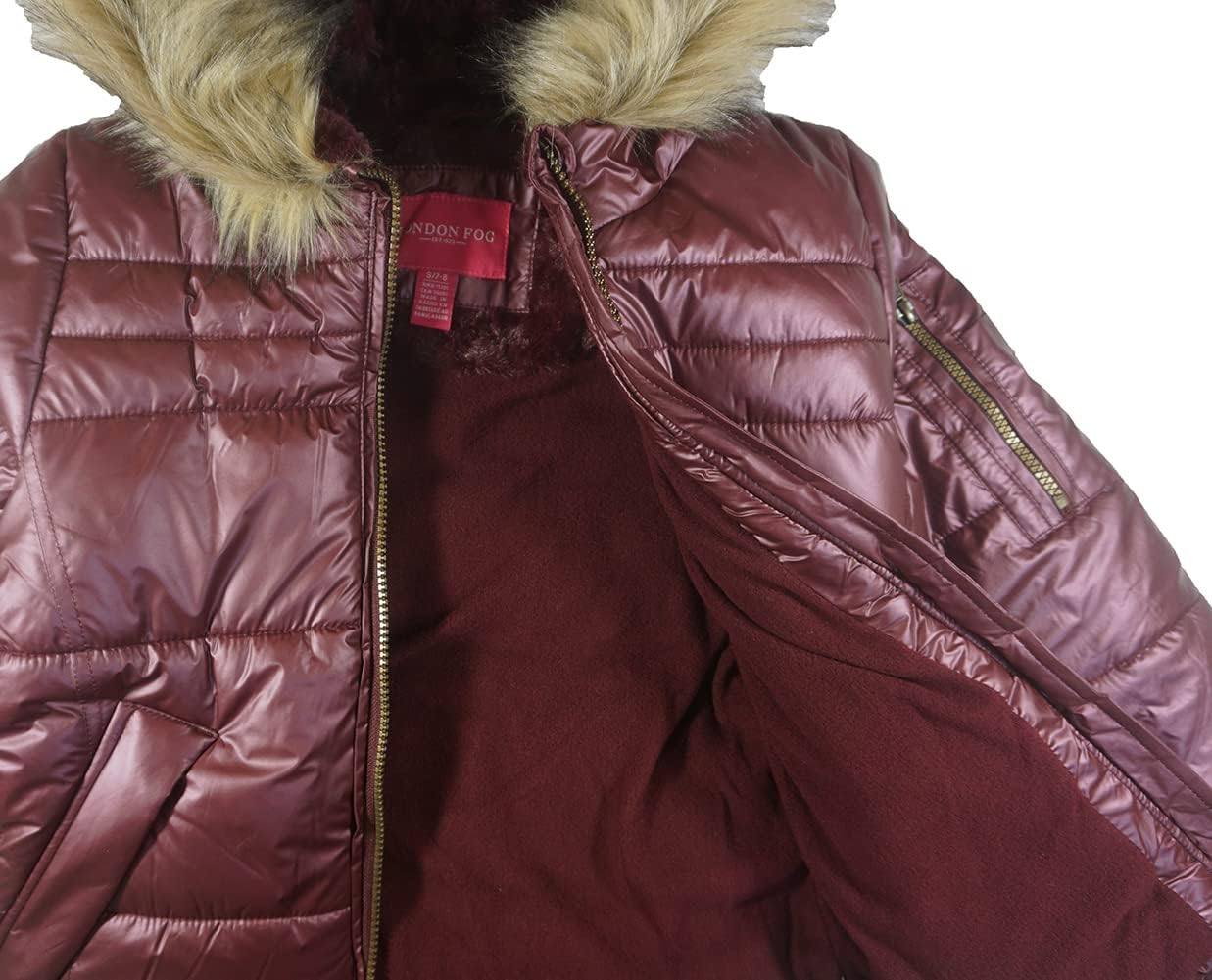 LONDON FOG Girls' Heavyweight Expedition Jacket