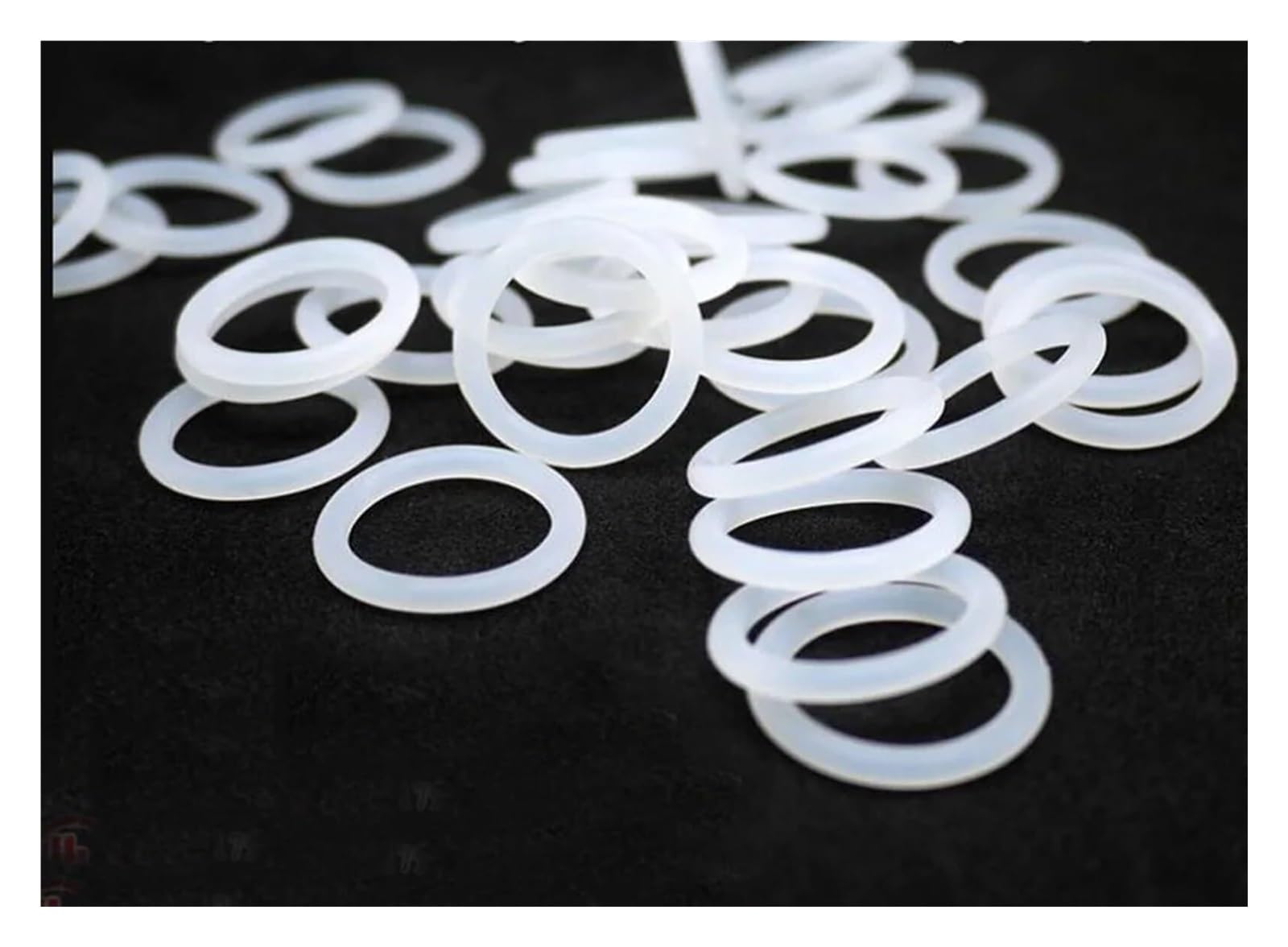 Silikonowe pierścienie uszczelniające O-ringi Zestaw 20 szt. białych silikonowych pierścieni O-ring o średnicy zewnętrznej 13–75 mm CS 3,0(OD 16mm CS 3.0mm)