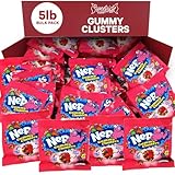 Gummy Cluster, 5lb Gummy Clusters Bulk, clusters bulk candy individually wrapped, Perfect for Easter Candy Lovers, Satisfy your sweet cravings with this delightful candy.