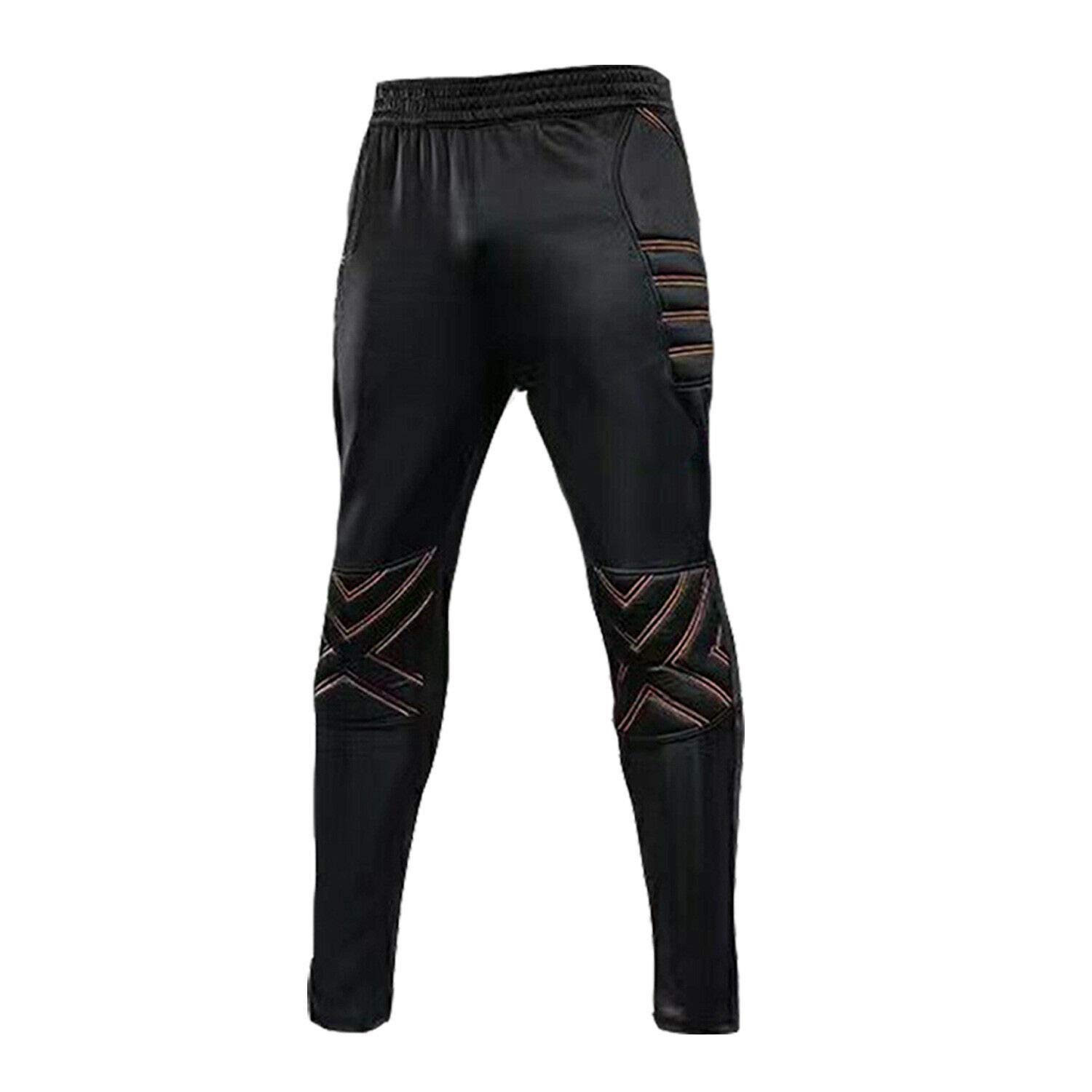 Pantalones de jersey acolchados de espuma para portero hombre