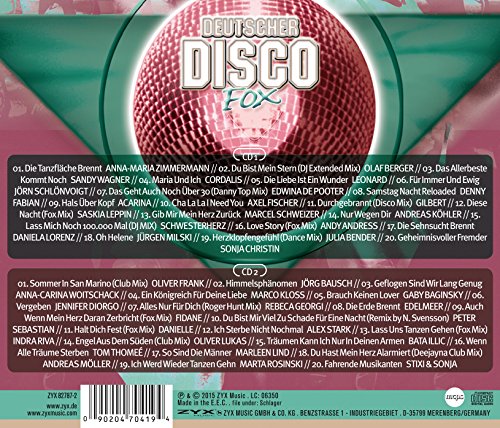 Deutscher Disco Fox 2015 (2 CD)
