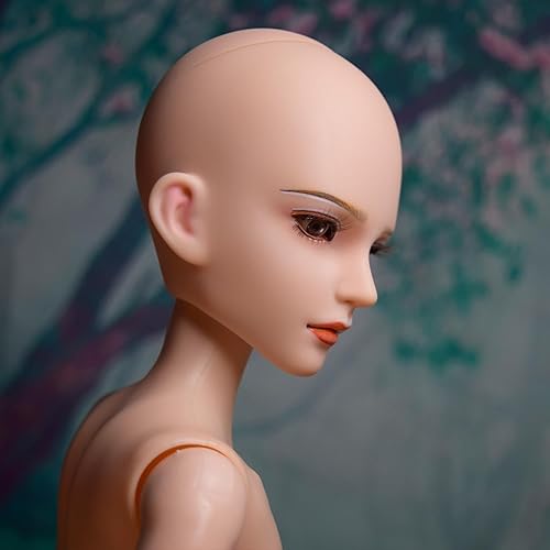 Miniatura 8 de Proudoll Muñeca BJD personalizada 1/3 de 23.6 in 24 "Bola articulada SD Muñecas Movimiento Articulaciones PVC DIY Masculino Muñeca Cuerpo Hecho a