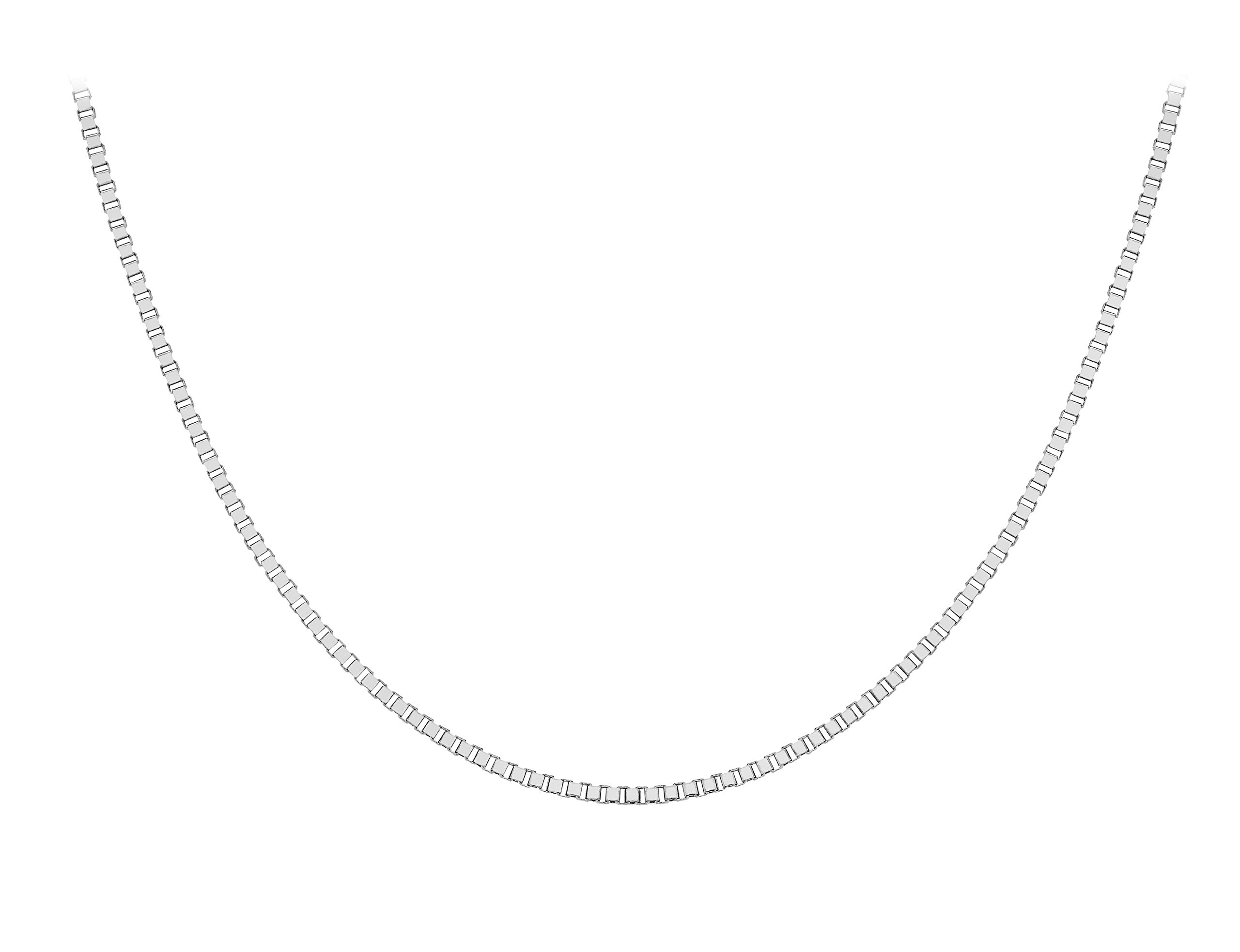 Tuscany Silver Damen Sterling-Silber 1.8 mm Box Halskette