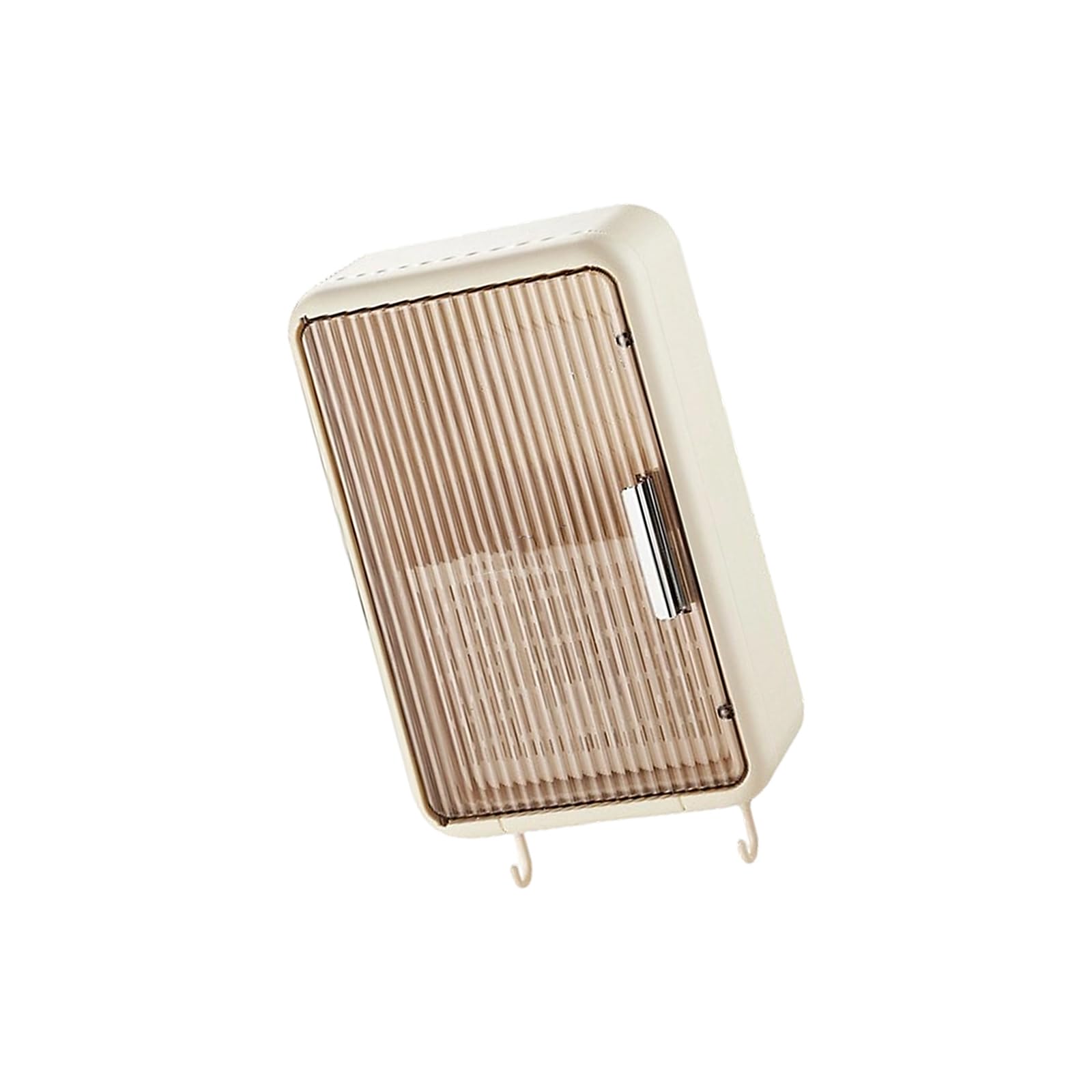 Kangnice Space Efficient Transparency Wall Mounted Rack for Kitchen Utensils Proof Designs Storage Container with Lid Dustproof Box