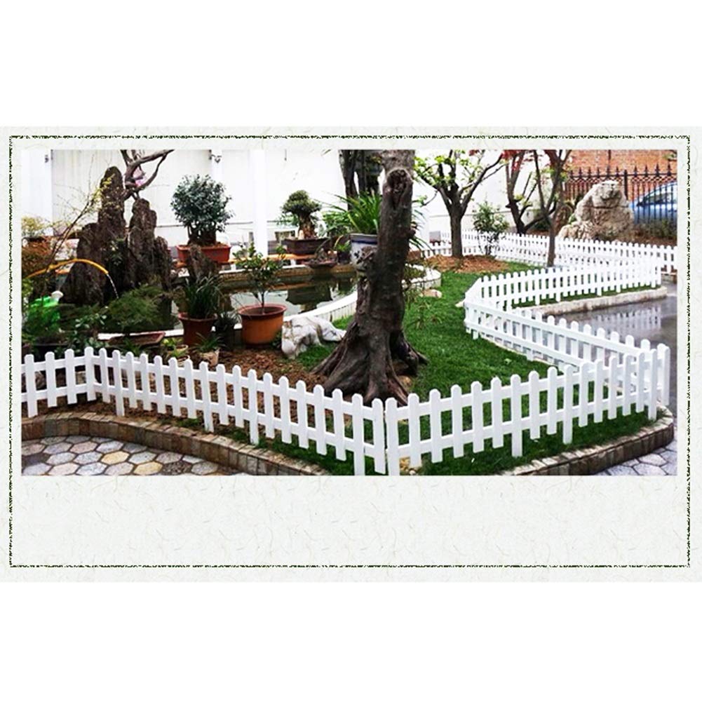 Parliky Garten-Lattenzaun Aus Holz – Flexible Beetumrandung & Dekorative Grenze