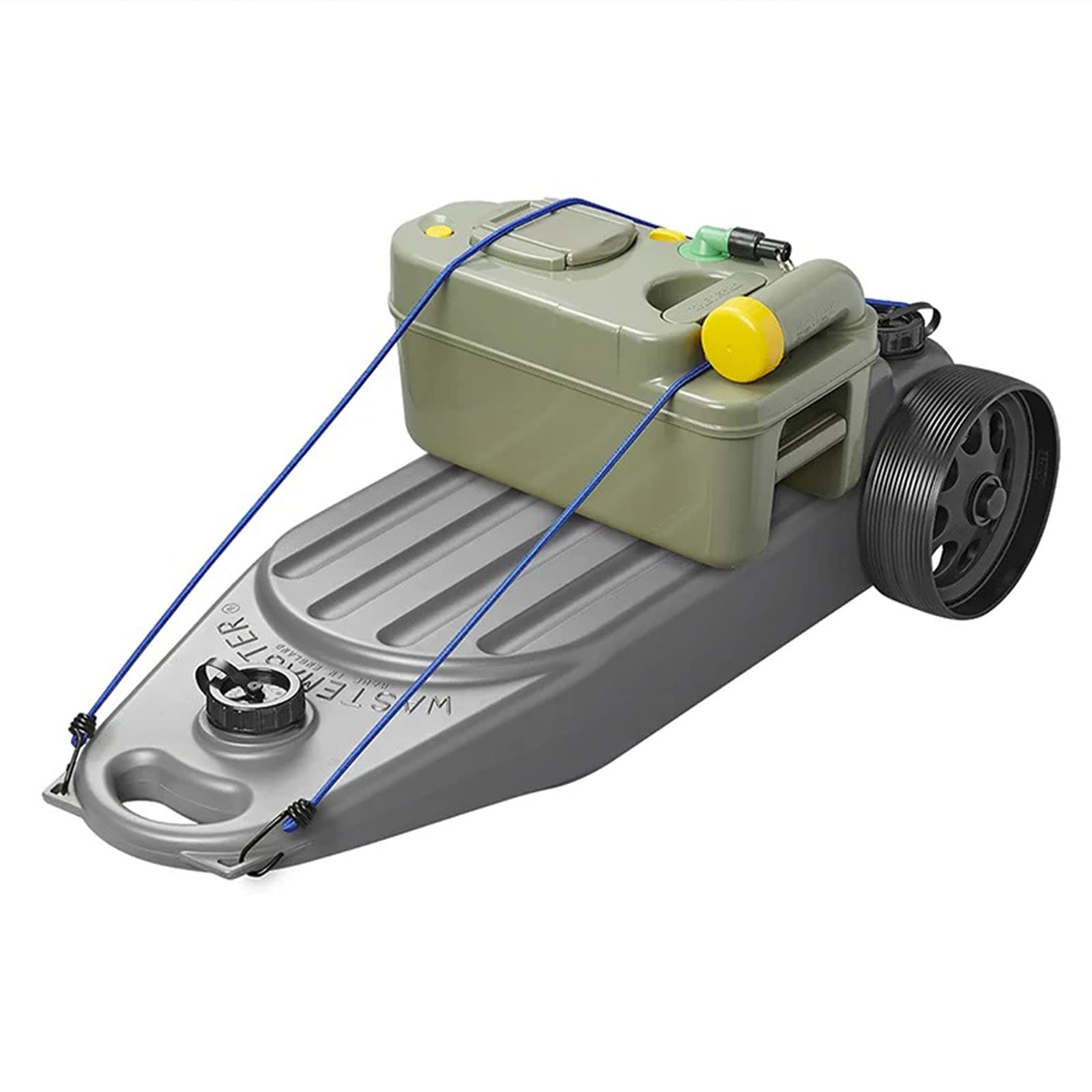 APT Aqua WM Wastemaster - Depósito de aguas residuales (38 L, enrollable), color gris