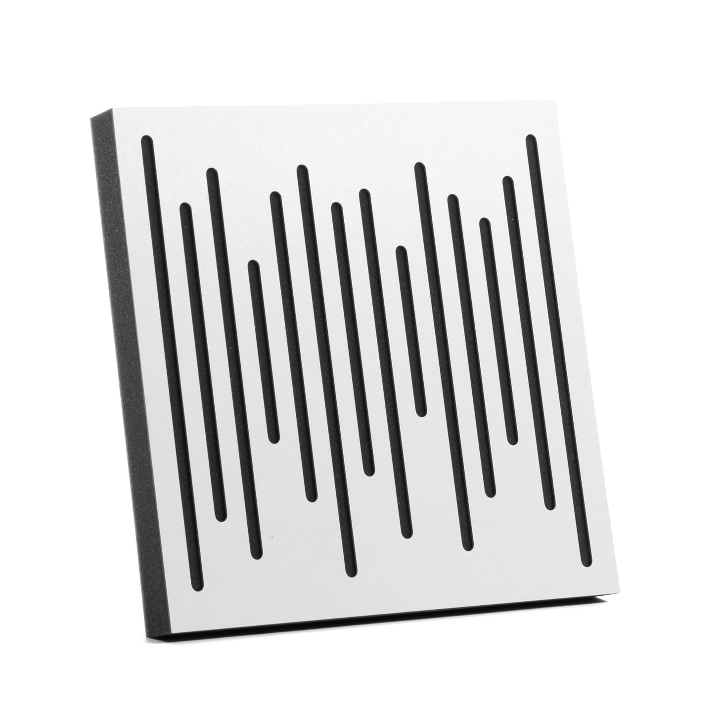 Bluetone Acoustics WaveFuser Wood - Pannelli acustici in legno naturale, pannelli fonoassorbenti, schiuma acustica 50x50x5cm