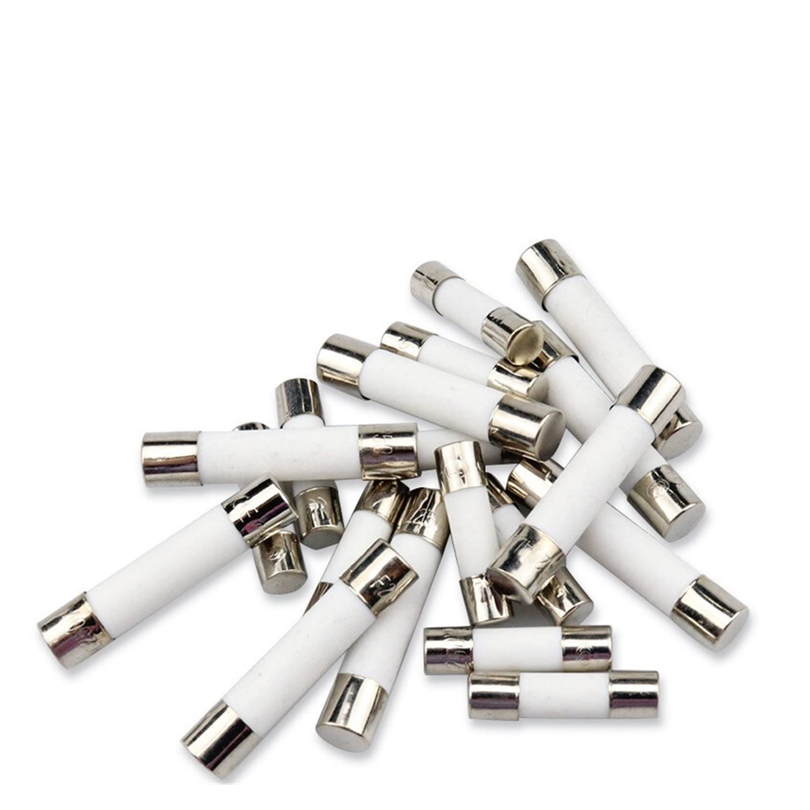10pc/lot One Sell 5 * 20mm 6 * 30mm Fast Blow Tube Fuses mm 250V 0.1 0.2 0.3 0.5 1 2 3 4 5 6 8 10 15 20 25 30A AMP Fuse Ceramic fuse (AMP : 15A, Color : 6x30)