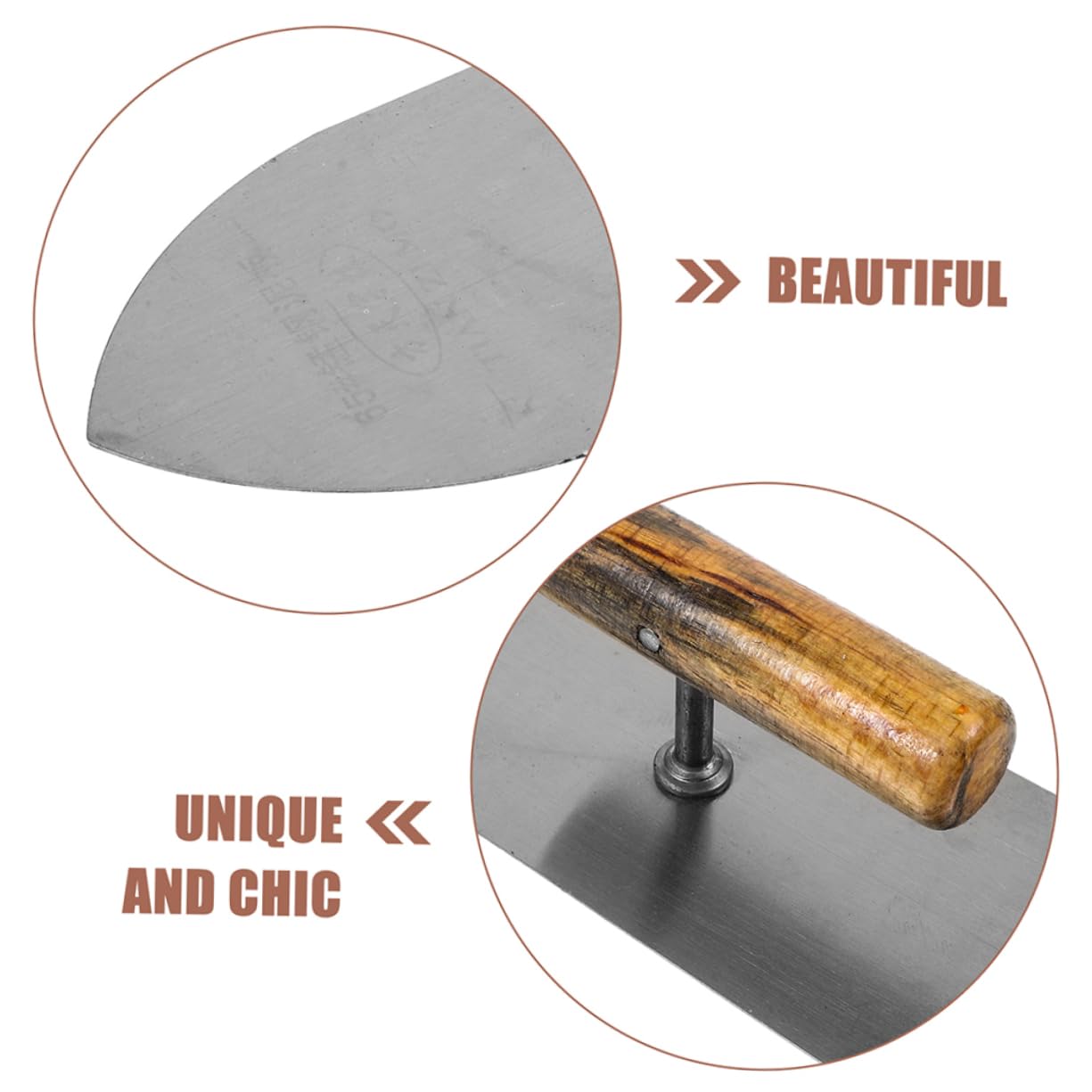 Artibetter 10pezzi Frattazzo Inossidabile Per Intonaco e Cartongesso Strumento Smoothing Per Pareti Design Leggero e Portatile Per Finiture Professionali e Fai Te