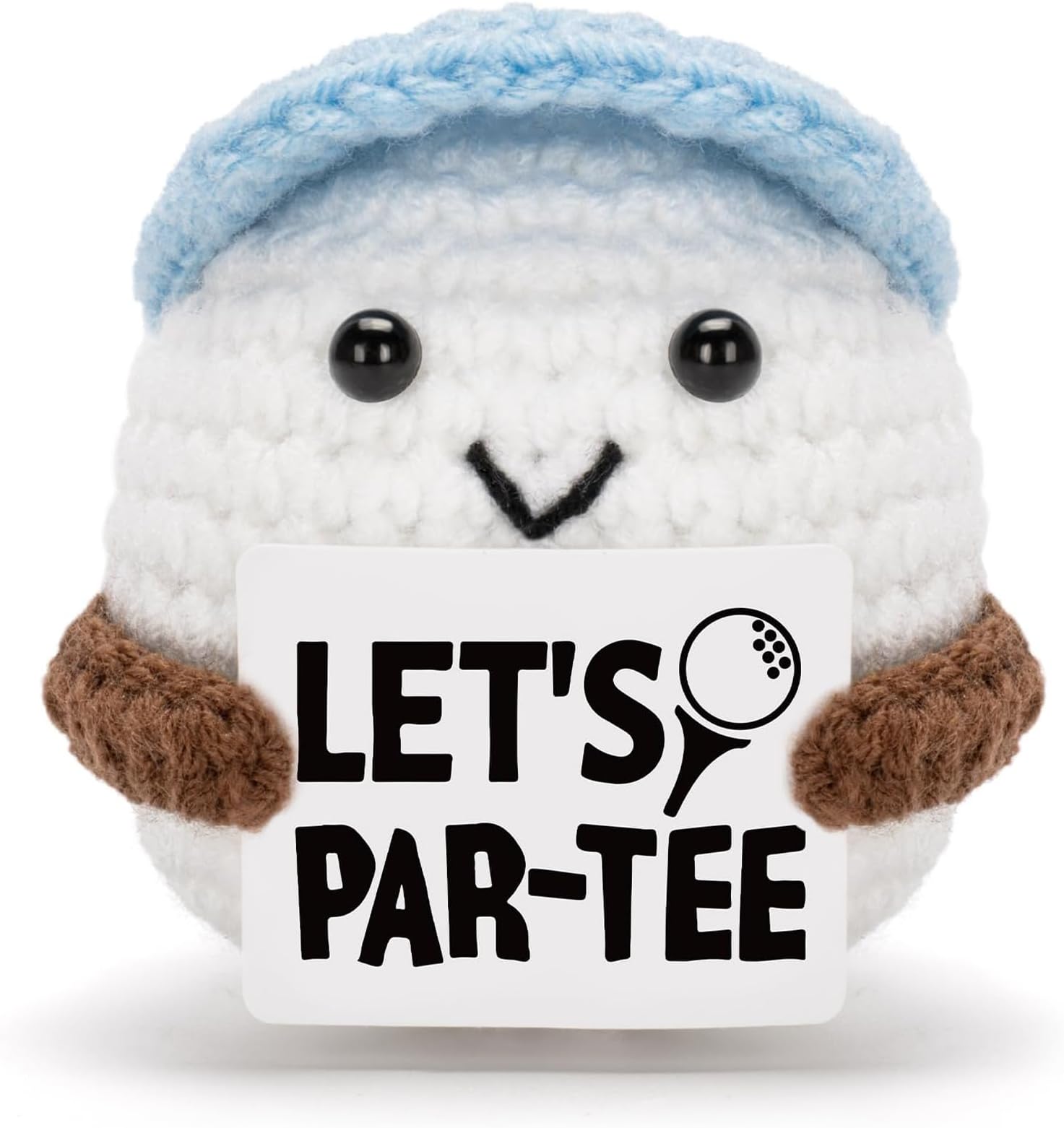 Golf Gifts Accessories Men Women Handmade Crochet Plush Doll Personalised Golf Balls Friends Superiors Holidays Birthday Gifts Festive Party Accessories Home Bedroom Office Decoration