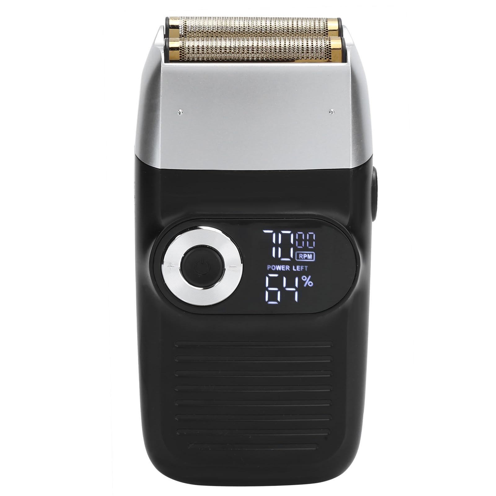 Regolabarba per, Rasoio Elettrico a Lamina Rasoio Ricaricabile per Testa Calva Ele Trimmer LCD Baffi Rasoio Uomini Uomini Elettrici Barba Testa Calva