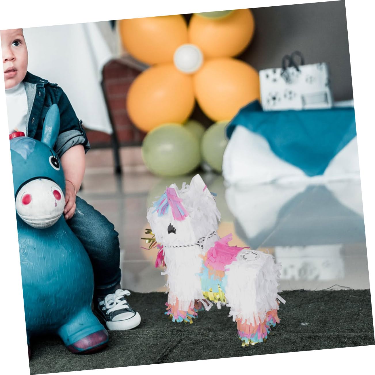 Piñata de Juguete con Forma de Animal 1 Juego de Papel | Fiesta y Celebración, Rellenable con Caramelos, Diseño 3d Adorable, Caja Práctica para Romper