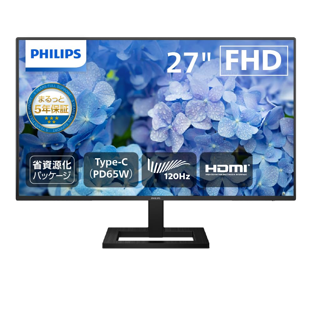 Amazon.co.jp: PHILIPS 液晶ディスプレイ PCモニター (27インチ