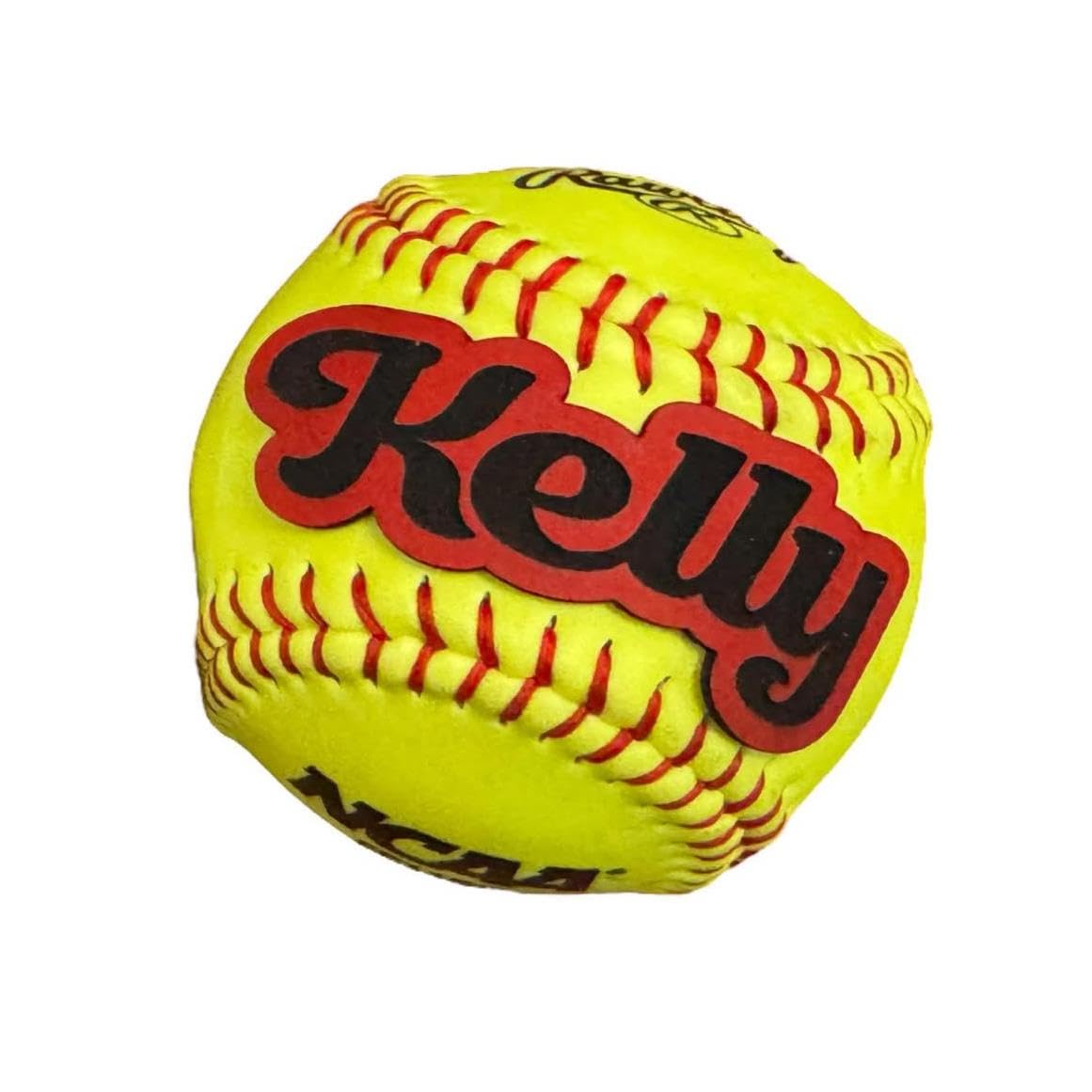 Personalized Softball, Player Name, Coaches Name, Engraved Leather Name, School end of seasonteam Gift, Teams