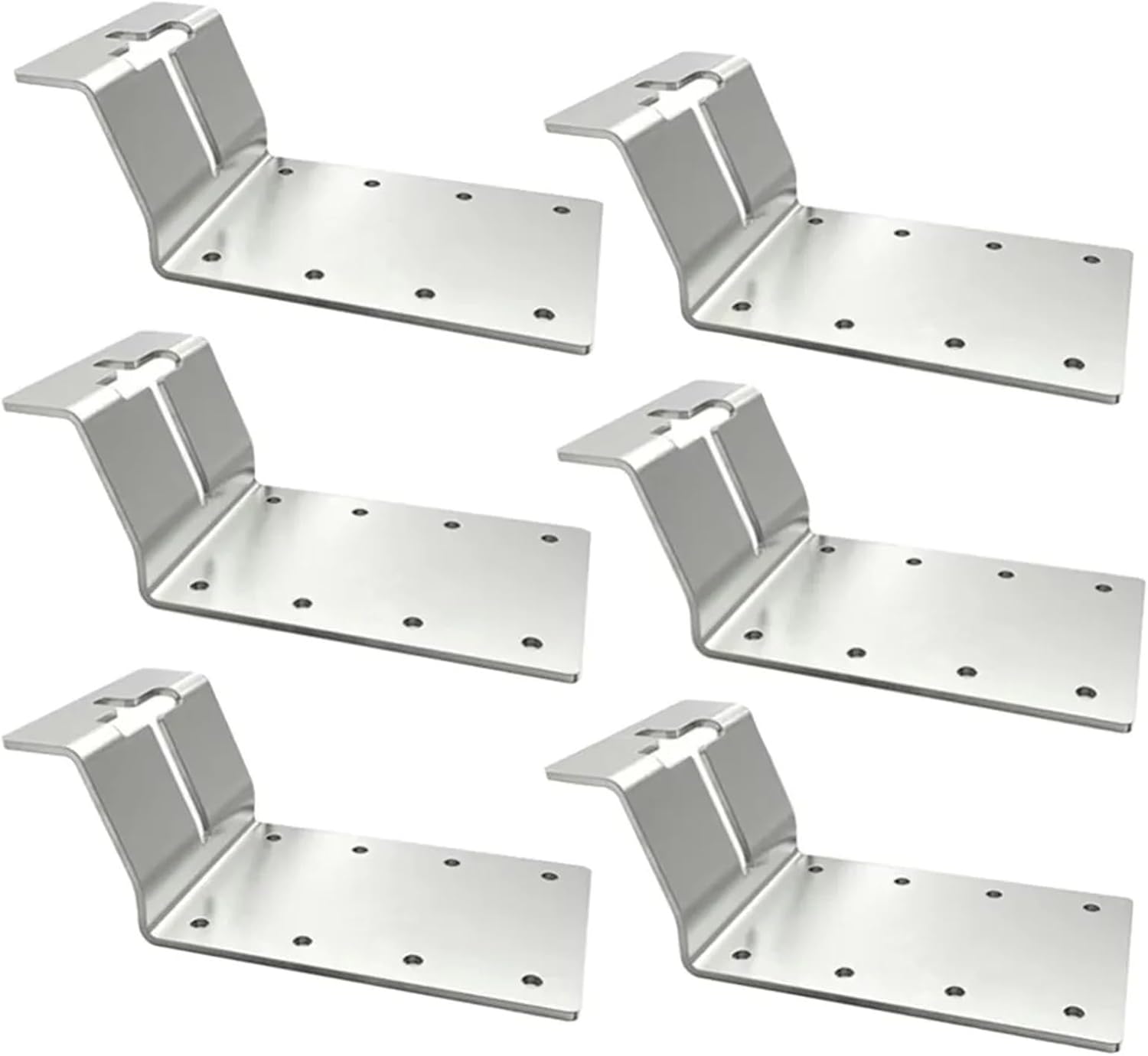 Sturdy 3 Inch T-Post Mounting Bracket Sleek and Minimalist Design Support Vertical Mounting Bracket Iron Weather Resistant