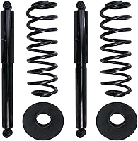 Vista 710 de Detroit Axle - Kit de suspensión delantera de 10 piezas para Chevy Aveo Aveo5 Pontiac G3 Wave 2 Ready Struts Assembly 2 Enlaces de barra
